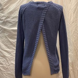 ATMOSPHERE Slit-Back Knit Sweater, Lavender